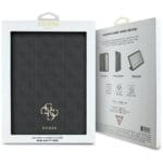 Guess GUFC11RM24PS4SGK iPad Air 11" 2024 Black Magnetic 4G Big Logo