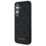 Guess GUHCFEG4GFGR S721 Grey Hardcase 4G Metal Gold Logo Kryt Samsung Galaxy S24 Fe