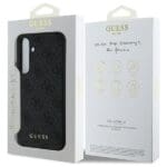 Guess GUHCFEG4GFGR S721 Grey Hardcase 4G Metal Gold Logo Kryt Samsung Galaxy S24 Fe