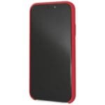 Guess GUHCI61LSGLRE Red Hardcase Silicone Kryt iPhone XR