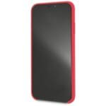 Guess GUHCI65LSGLRE Red Hardcase Silicone Kryt iPhone 11/XS Max