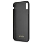 Guess GUHCI65TGGGBK Black Hardcase Classic Double Layer Glitter Kryt iPhone 11/XS Max