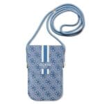 Guess Handbag GUOWBP4RPSB Blue 4G Stripes