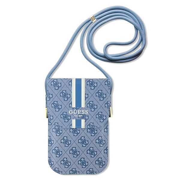 Guess Handbag GUOWBP4RPSB Blue 4G Stripes