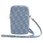 Guess Handbag GUWBZPGCSPGB Blue Zip GCube Bottom Stripe