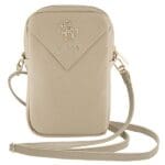 Guess Handbag GUWBZPGSTEGD Light Gold Zip Triangle 4G