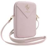 Guess Handbag GUWBZPGSTEGP Pink Zip Triangle 4G