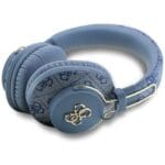 Guess Headphones Bluetooth ENC Metal 4G Logo Blue