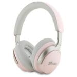 Guess Over-Ear Bluetooth Headphones ANC/ENC GUBHC22PSBCSMP Pink DB Metal Script Logo