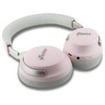 Guess Over-Ear Bluetooth Headphones ANC/ENC GUBHC22PSBCSMP Pink DB Metal Script Logo