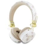 Guess Over-Ear Bluetooth Headphones ENC GUBH70E4PTMH White 4G Triangle Round Shape