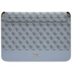 Guess Sleeve GUCS14PS4SGB 14" Blue 4G Stripe Metal Logo