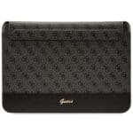 Guess Sleeve GUCS14PS4SGK 14" Black 4G Stripe Metal Logo