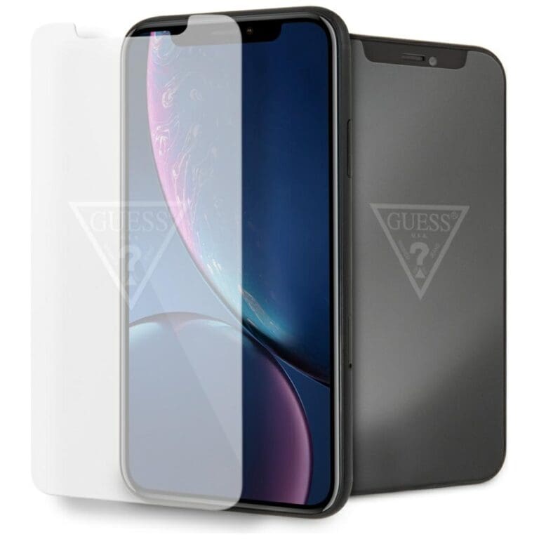 Guess Tempered Glass GUTGMI61TR Invisible Logo iPhone XR