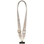 Guess Universal lanyard CBDY 4G Tether Patch Strass Metal Logo Pink