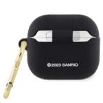 Hello Kitty HKA33DKHSK Cover Black Silicone 3D Kitty Head Kryt AirPods 3