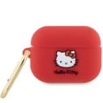 Hello Kitty HKAP23DKHSF Cover Fuchsia Silicone 3D Kitty Head Kryt AirPods Pro 2