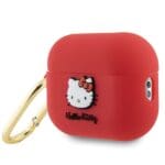 Hello Kitty HKAP23DKHSF Cover Fuchsia Silicone 3D Kitty Head Kryt AirPods Pro 2