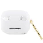 Hello Kitty HKAP23DKHSH Cover White Silicone 3D Kitty Head Kryt AirPods Pro 2