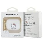 Hello Kitty HKAP23DKHSH Cover White Silicone 3D Kitty Head Kryt AirPods Pro 2
