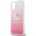 Hello Kitty HKHCN61HDGKEP Pink Hardcase IML Gradient Electrop Kitty Head Kryt iPhone 11/XR
