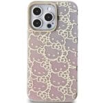 Hello Kitty HKHCP13LHCHPEP Pink Hardcase IML Gradient Electrop Crowded Kitty Kryt iPhone 13/13 Pro