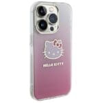 Hello Kitty HKHCP13LHDGKEP Pink Hardcase IML Gradient Electrop Kitty H Kryt iPhone 13/13 Pro