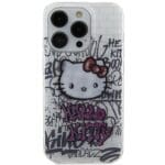 Hello Kitty HKHCP13XHDGPHT White Hardcase IML Kitty On Bricks Graffiti Kryt iPhone 13 Pro Max