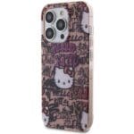 Hello Kitty HKHCP13XHDGPTP Pink Hardcase IML Tags Graffiti Kryt iPhone 13 Pro Max
