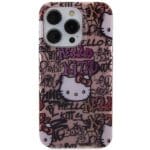 Hello Kitty HKHCP13XHDGPTP Pink Hardcase IML Tags Graffiti Kryt iPhone 13 Pro Max