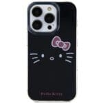 Hello Kitty HKHCP14LHKHLK Black Hardcase IML Kitty Face Kryt iPhone 14 Pro