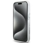 Hello Kitty HKHCP14LLIKHET Silver Hardcase Liquid Glitter Charms Kitty Hea Kryt iPhone 14 Pro