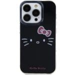 Hello Kitty HKHCP14XHKHLK Black Hardcase IML Kitty Face Kryt iPhone 14 Pro Max