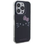 Hello Kitty HKHCP14XHKHLK Black Hardcase IML Kitty Face Kryt iPhone 14 Pro Max