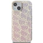 Hello Kitty HKHCP15SHCHPEP Pink Hardcase IML Gradient Electrop Crowded Kitt Kryt iPhone 13/14/15