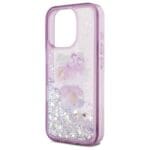 Hello Kitty HKHCP16XL50PPU Purple Hardcase Liquid Glitter 50TH Anni Kryt iPhone 16 Pro Max