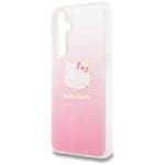 Hello Kitty HKHCSHDGKEP 6 Pink Hardcase IML Gradient Electroplating Kitty Head Kryt Samsung Galaxy A55 5G