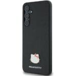 Hello Kitty HKHCSPGHDLMK 6 Black Hardcase Metal Logo Kitty Head Kryt Samsung Galaxy A55 5G