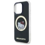 Hello Kitty HKHMP16LHSWKK Black Hardcase IML Sweet Kitty MagSafe Kryt iPhone 16 Pro