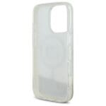 Hello Kitty HKHMP16LLGDIH White Gold Hardcase Liquid Glitter Fever M Kryt iPhone 16 Pro