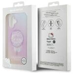 Hello Kitty HKHMP16SH50AP Pink Hardcase IML 50TH Anniversary MagSafe Kryt iPhone 16