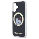 Hello Kitty HKHMP16SHSWKK Black Hardcase IML Sweet Kitty MagSafe Kryt iPhone 16