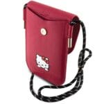 Hello Kitty HKOWBSKCDK Pink Leather Handbag with Daydreaming Cord