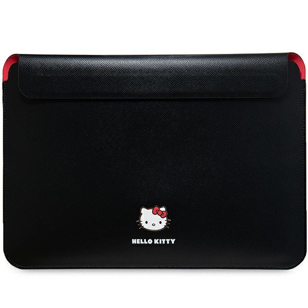 Hello Kitty Sleeve HKCS14PGHDLMK 14" Black PU Metal Logo
