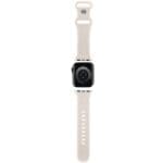Hello Kitty Strap HKAWMSDGPTE Apple Watch SE/11/10/9/8/7/6/5/4/3 (42/41/40/38mm) Beige Strap Silicone Tags Graffiti