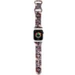 Hello Kitty Strap HKAWMSDGPTP Apple Watch SE/11/10/9/8/7/6/5/4/3 (42/41/40/38mm) Pink Strap Silicone Tags Graffiti