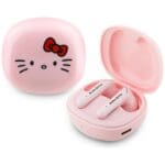 Hello Kitty TWS O Glossy Finish Pink Headphones
