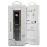 Hello Kitty Universal Strap HKUWLSCHBLK Silicone Kitty Head Black 22mm
