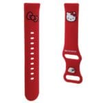 Hello Kitty Universal Strap HKUWMSCHBLR Silicone Kitty Head Red 20mm