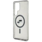 Karl Lagerfeld Button Karl & Choupette Heads Printed Logo MagSafe blac Kryt Samsung Galaxy S25 Ultra